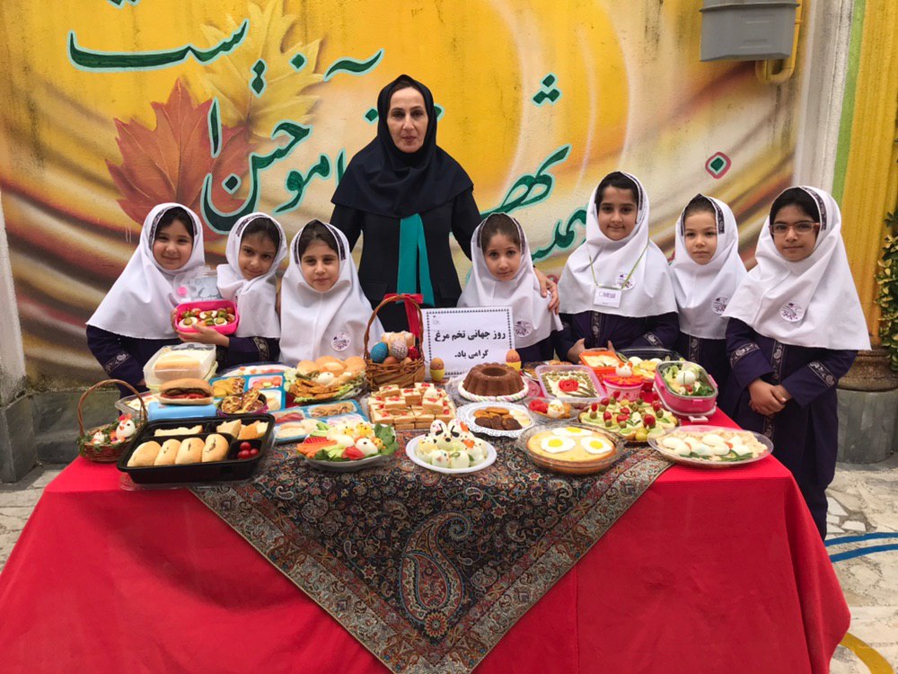 برگزاری جشنواره روز جهانی تخم مرغ در شعبه دو